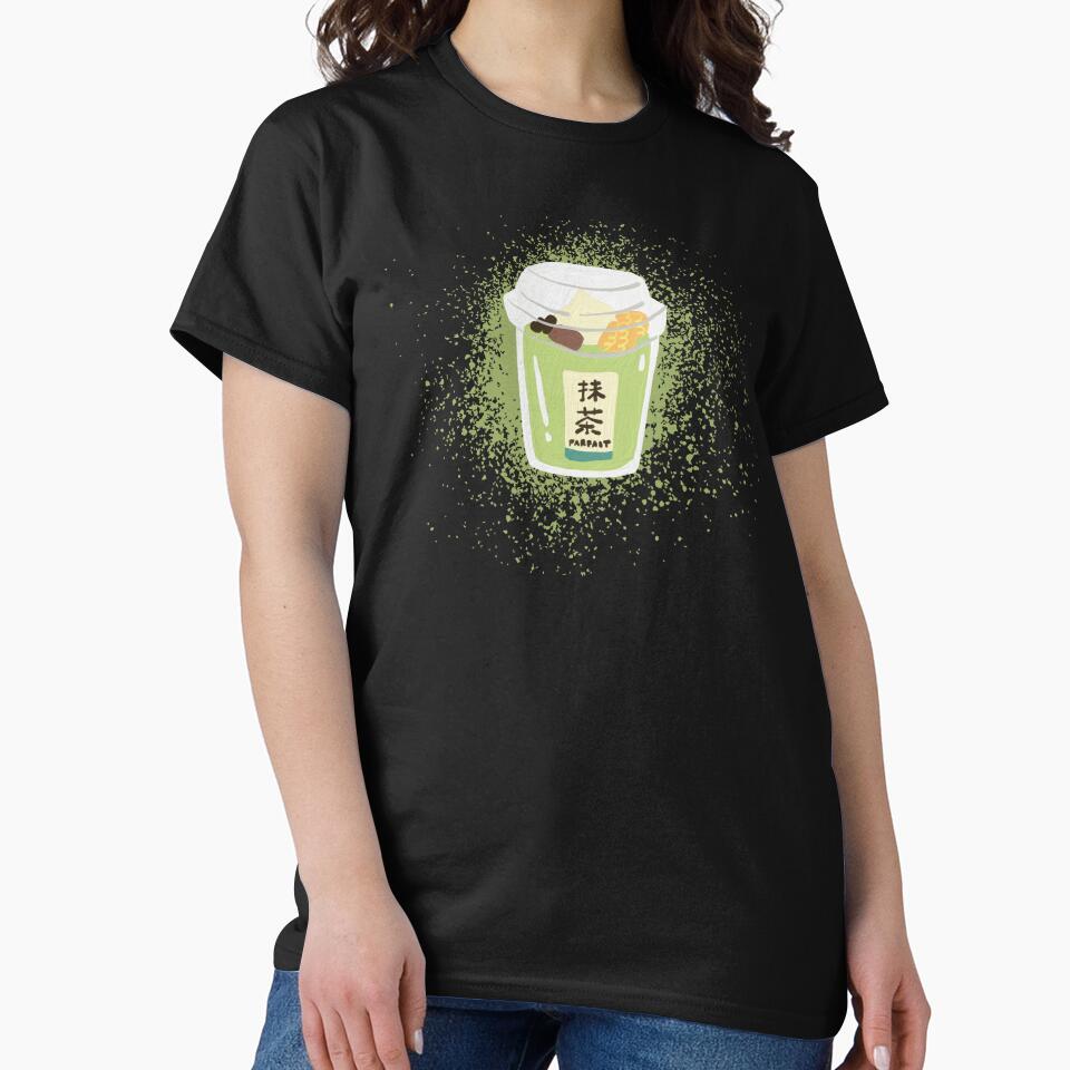 Matcha Ice Latte Perfect Cute Gift For Matcha Lover by AGreetee T-Shirts, Hoodie, Sweatshirt | BlankRebels.com (Image 2)