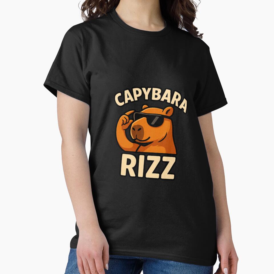 Capybara Rizz – Funny Capybara Meme T-Shirts, Hoodie, Sweatshirt