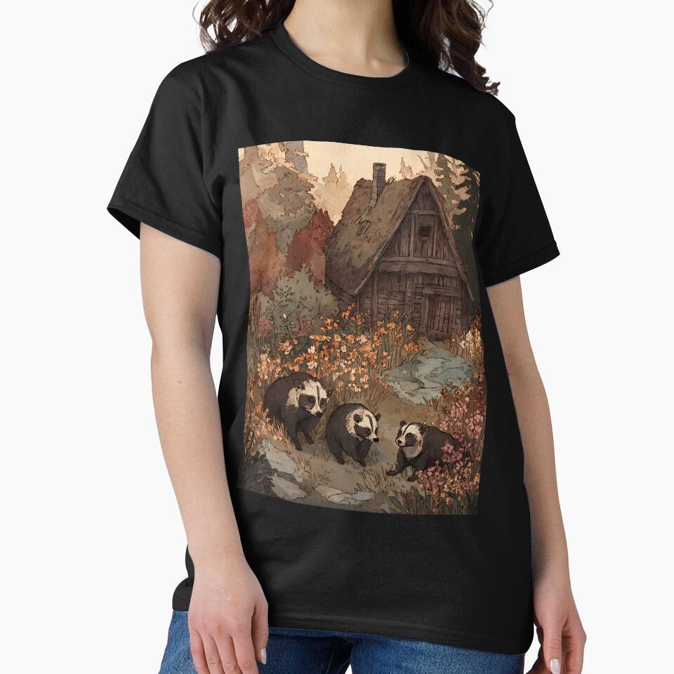 Whimsical Cottagecore Animal by bapupa T-Shirts, Hoodie, Sweatshirt | BlankRebels.com (Image 2)