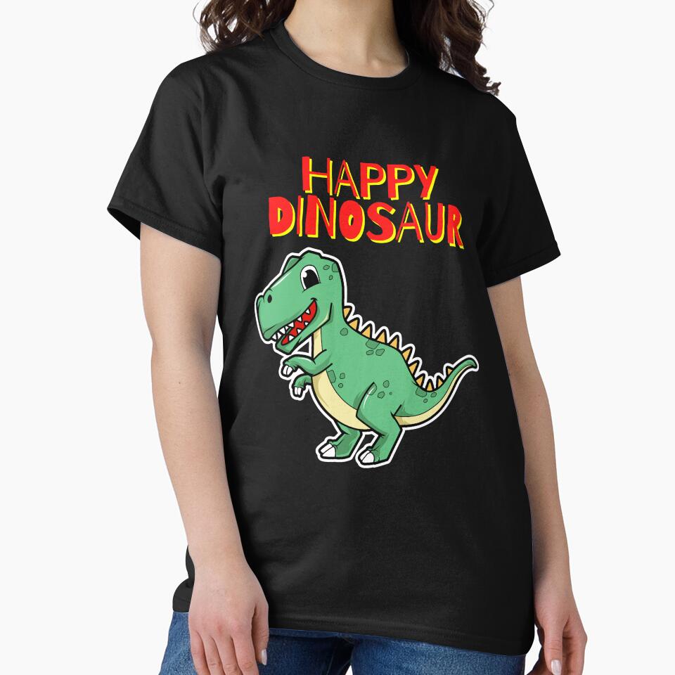 Happy cutest dinosaur by Dreamseeker2020 T-Shirts, Hoodie, Sweatshirt | BlankRebels.com (Image 2)