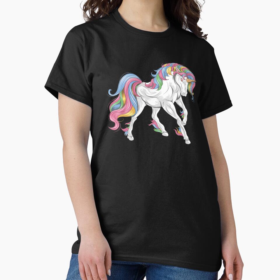 Beautiful Rainbow Unicorn Pony by EpicArtz T-Shirts, Hoodie, Sweatshirt | BlankRebels.com (Image 2)
