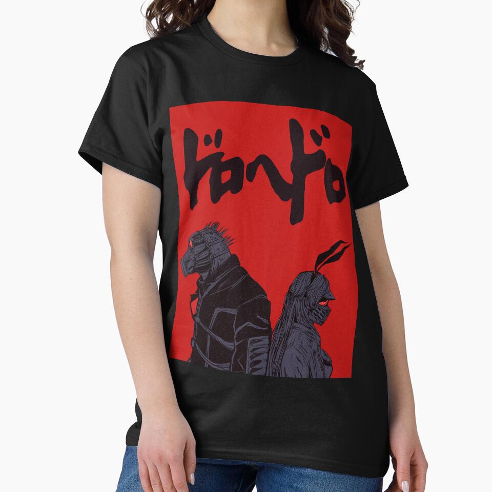 Dorohedoro - Caiman and Nikaido by FrodoSynthesis T-Shirts, Hoodie, Sweatshirt | BlankRebels.com (Image 2)