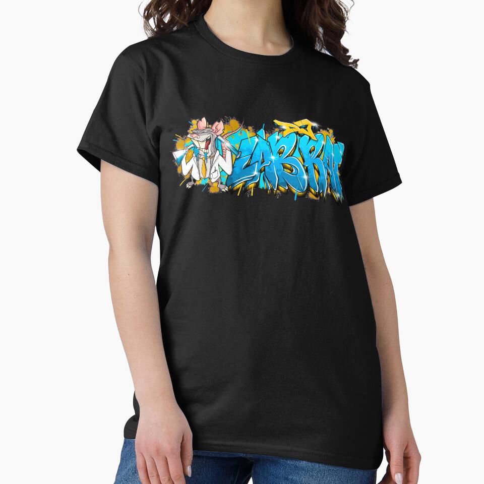DJ LabRat (Graffiti Orange/Blue) by DJLabRat T-Shirts, Hoodie, Sweatshirt | BlankRebels.com (Image 2)