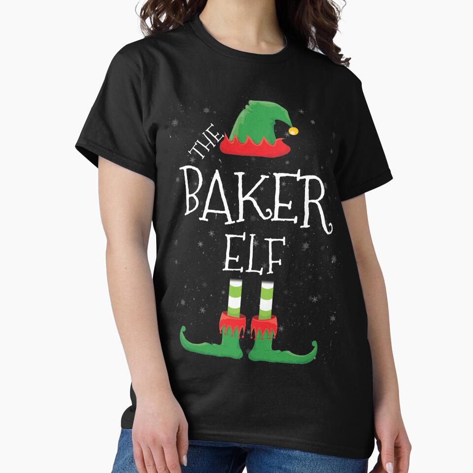 Baker Elf Family Matching Christmas Group Funny Gift by DavisHasari T-Shirts, Hoodie, Sweatshirt | BlankRebels.com (Image 2)