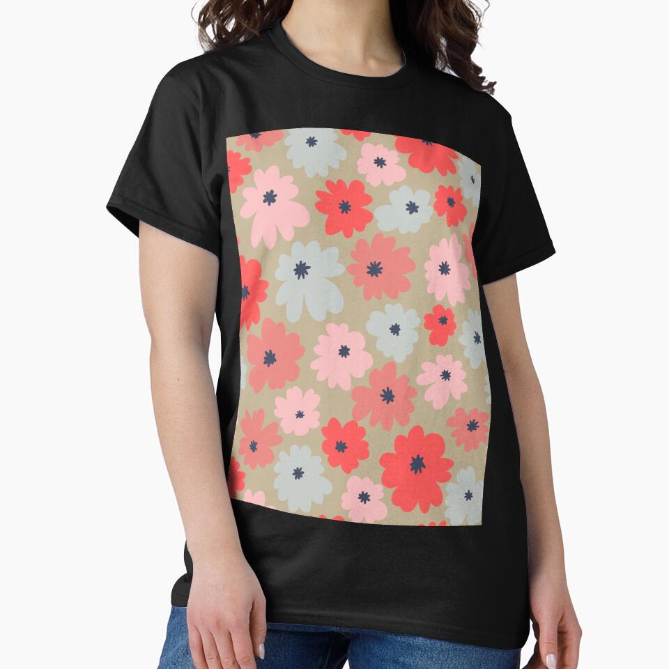 aesthetic flowers by artbyrosse T-Shirts, Hoodie, Sweatshirt | BlankRebels.com (Image 2)