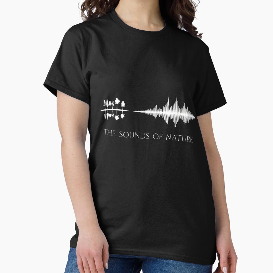 The Sounds of Nature – Calm Nature Aesthetic Art Design by Sparkofart07 T-Shirts, Hoodie, Sweatshirt (Image 2)