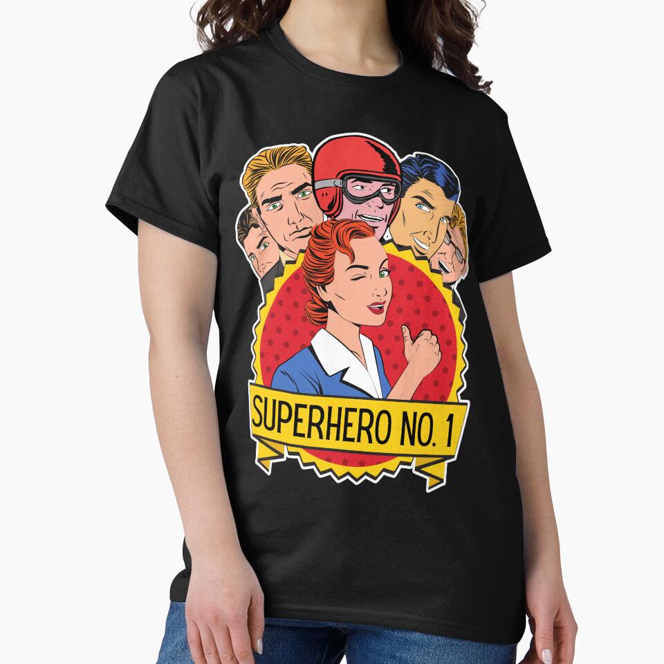 Superhero No. 1 T-Shirts, Hoodie, Sweatshirt