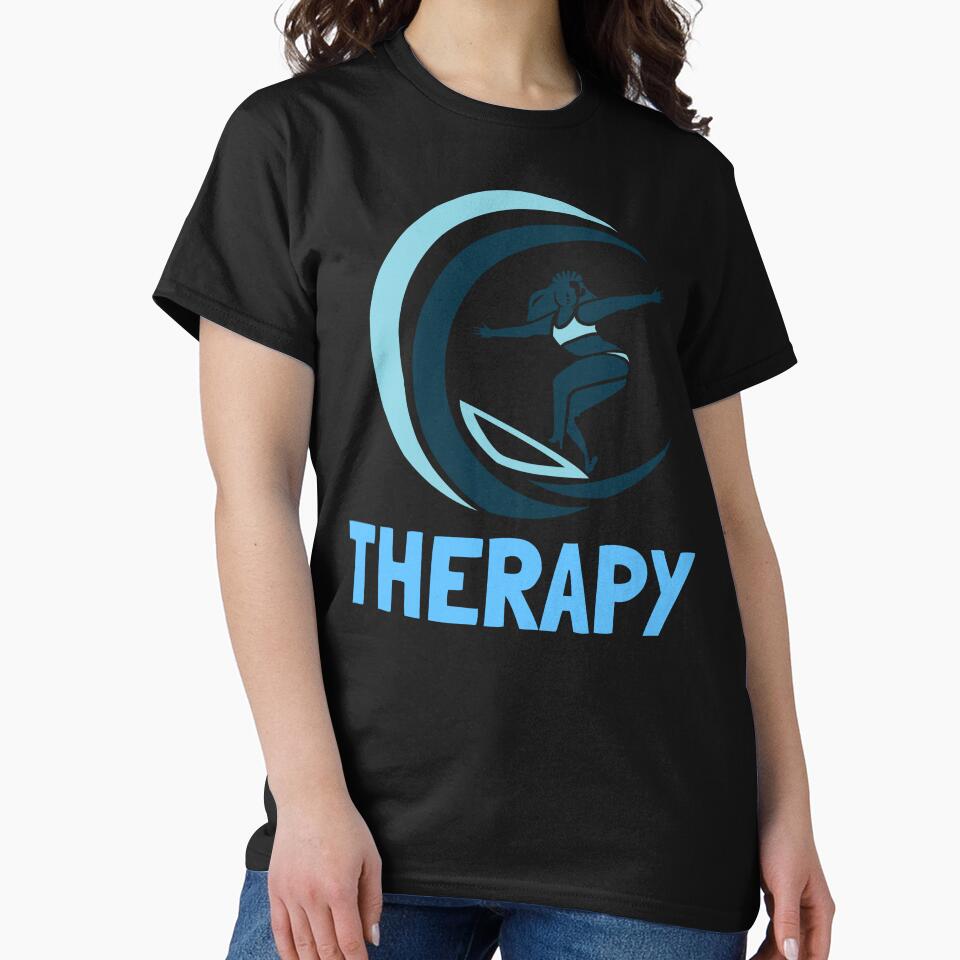 SURFING THERAPY by MJ96-PRO T-Shirts, Hoodie, Sweatshirt | BlankRebels.com (Image 2)
