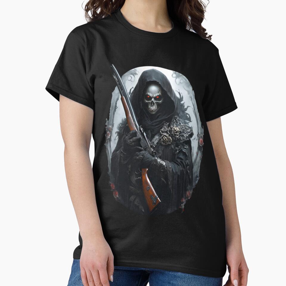 Gothic shotgun death by Mr-Feniks-55 T-Shirts, Hoodie, Sweatshirt | BlankRebels.com (Image 2)