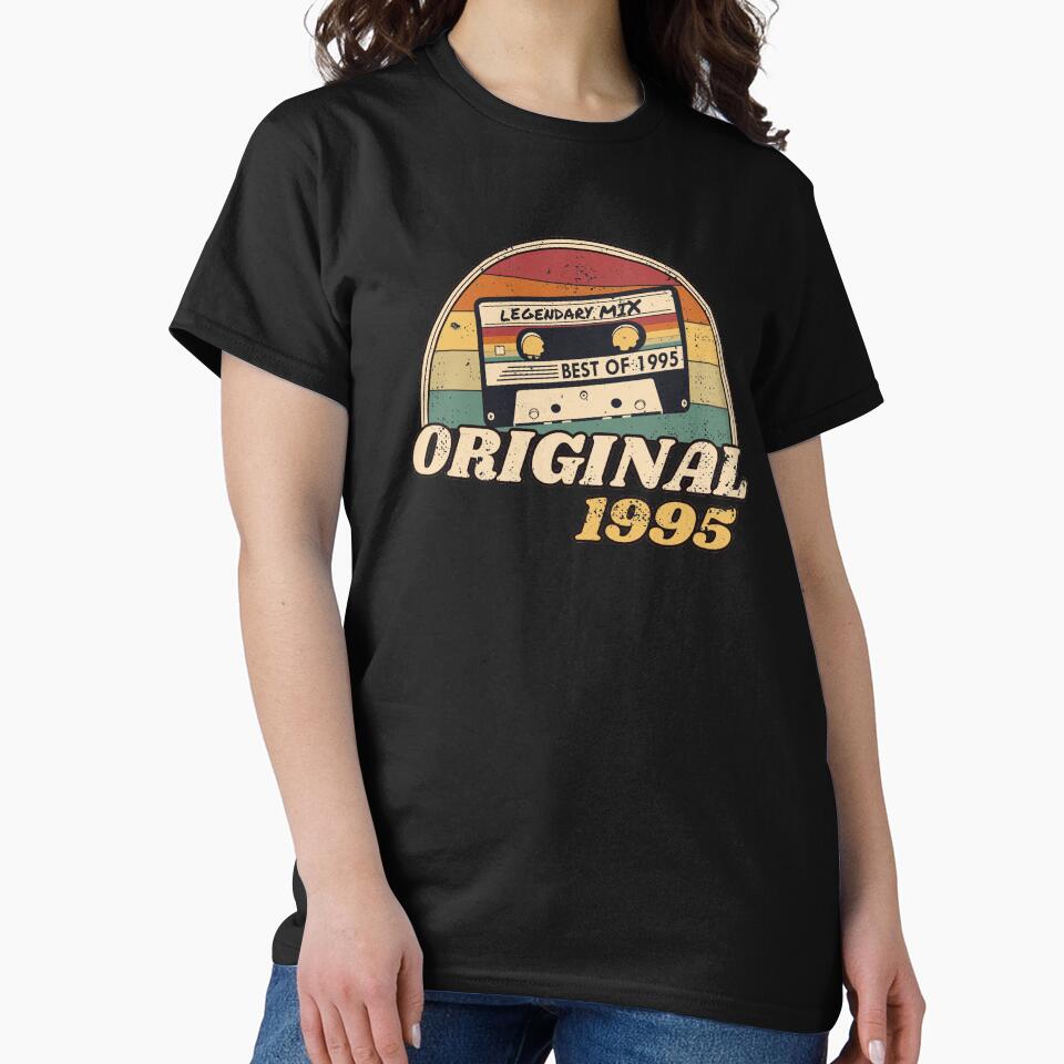 Vintage Retro Casette Legendary; MIX BEST OF 1995 by EinfachKlim T-Shirts, Hoodie, Sweatshirt | BlankRebels.com (Image 2)