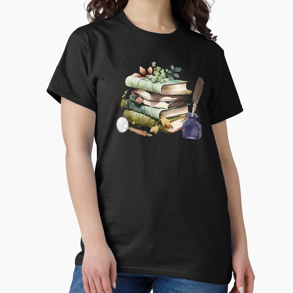 Books Aesthetic for Book Lovers by Scriblez T-Shirts, Hoodie, Sweatshirt | BlankRebels.com (Image 2)