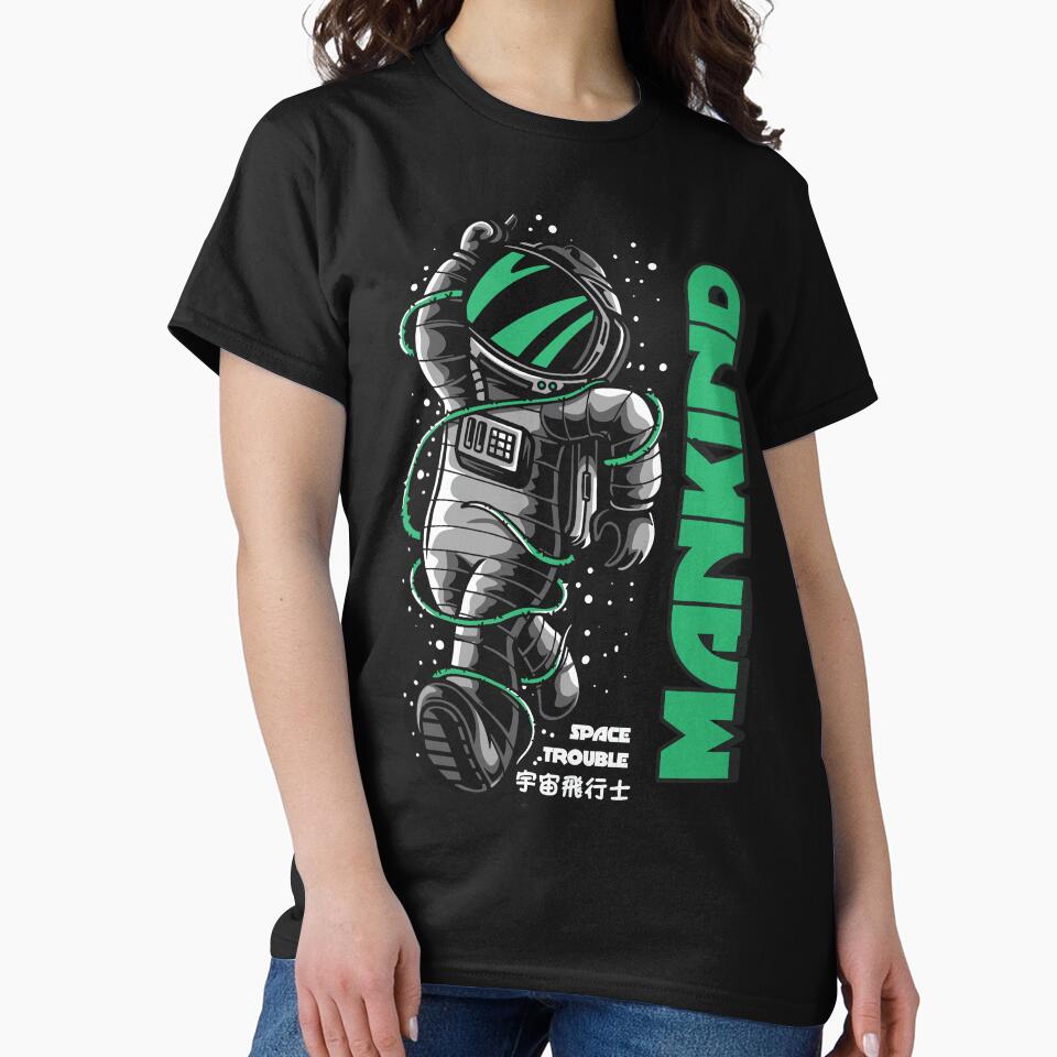 Astronaut of Mankind by The  Qash T-Shirts, Hoodie, Sweatshirt | BlankRebels.com (Image 2)