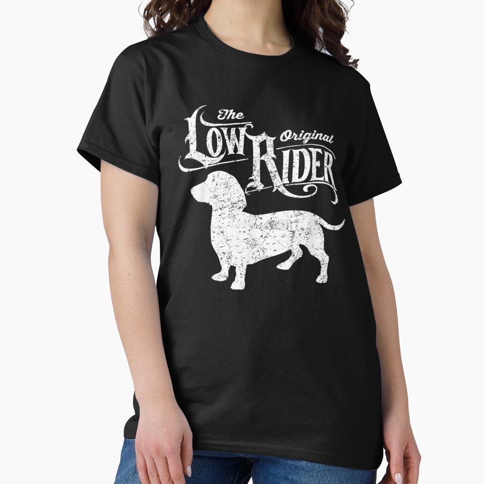 The Original Low Rider Dachshund Dog Funny Dachshund by IlirianaVeseli T-Shirts, Hoodie, Sweatshirt (Image 2)