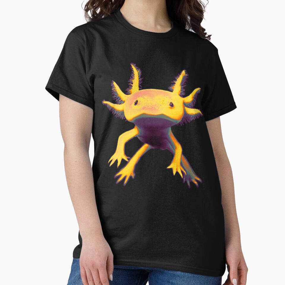 Axolotl by DoodleDashCollective T-Shirts, Hoodie, Sweatshirt | BlankRebels.com (Image 2)