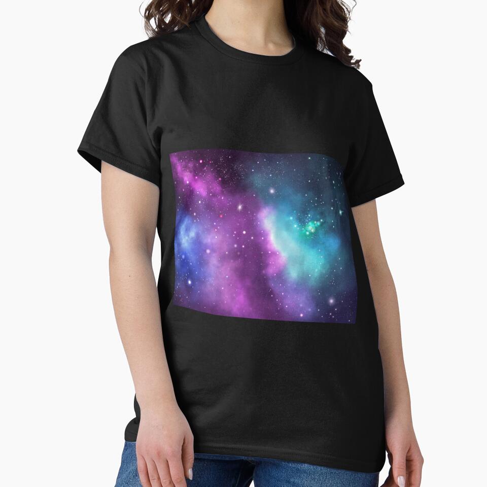 Sparkling Galaxy by izzymariearts T-Shirts, Hoodie, Sweatshirt | BlankRebels.com (Image 2)