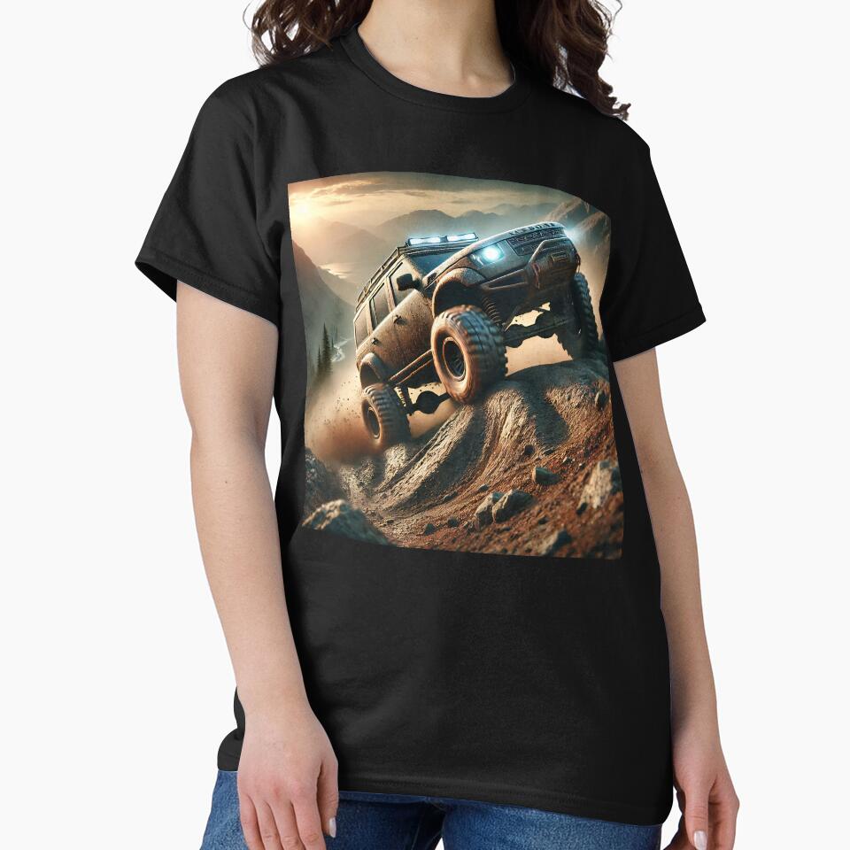 Mountain Car by AwesomeDigiShop T-Shirts, Hoodie, Sweatshirt | BlankRebels.com (Image 2)