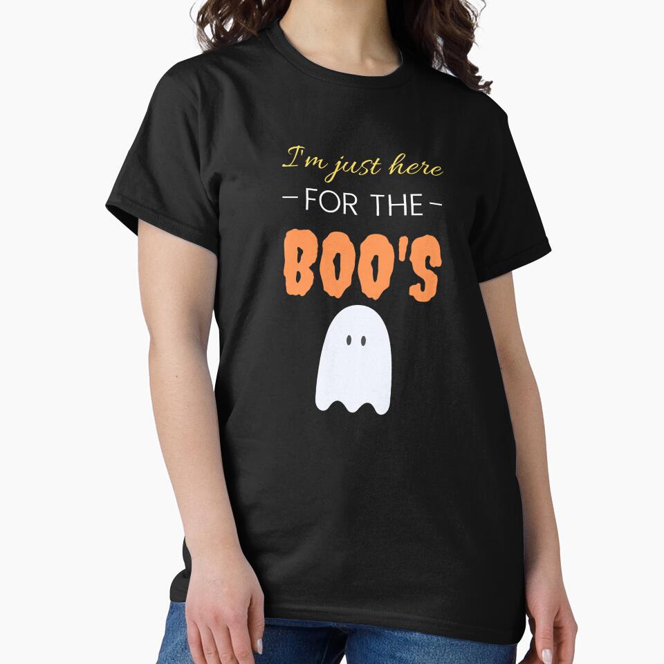 I'm just here for the boo's by Tangram 's T-Shirts, Hoodie, Sweatshirt | BlankRebels.com (Image 2)