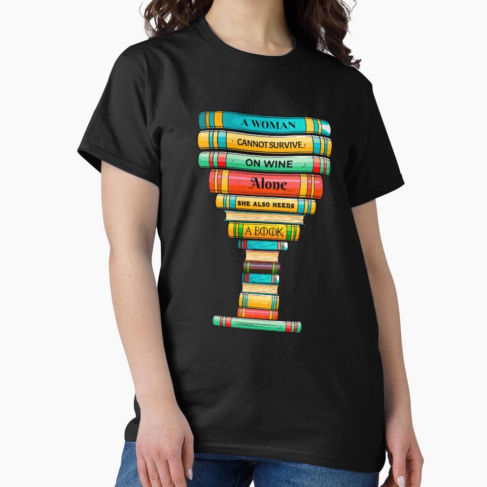 Book Readers Glass Of Wine Lover by MintaApparel T-Shirts, Hoodie, Sweatshirt | BlankRebels.com (Image 2)