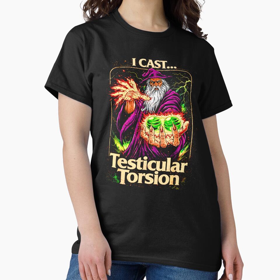 I Cast Testicular Torsion Funny Wizard Meme by NinigFox