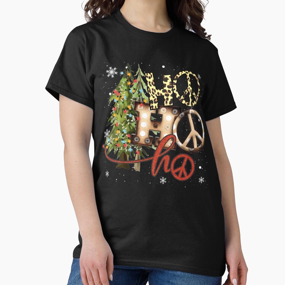 Hippie Flower Children Hippie Christmas by GiteLois T-Shirts, Hoodie, Sweatshirt | BlankRebels.com (Image 2)
