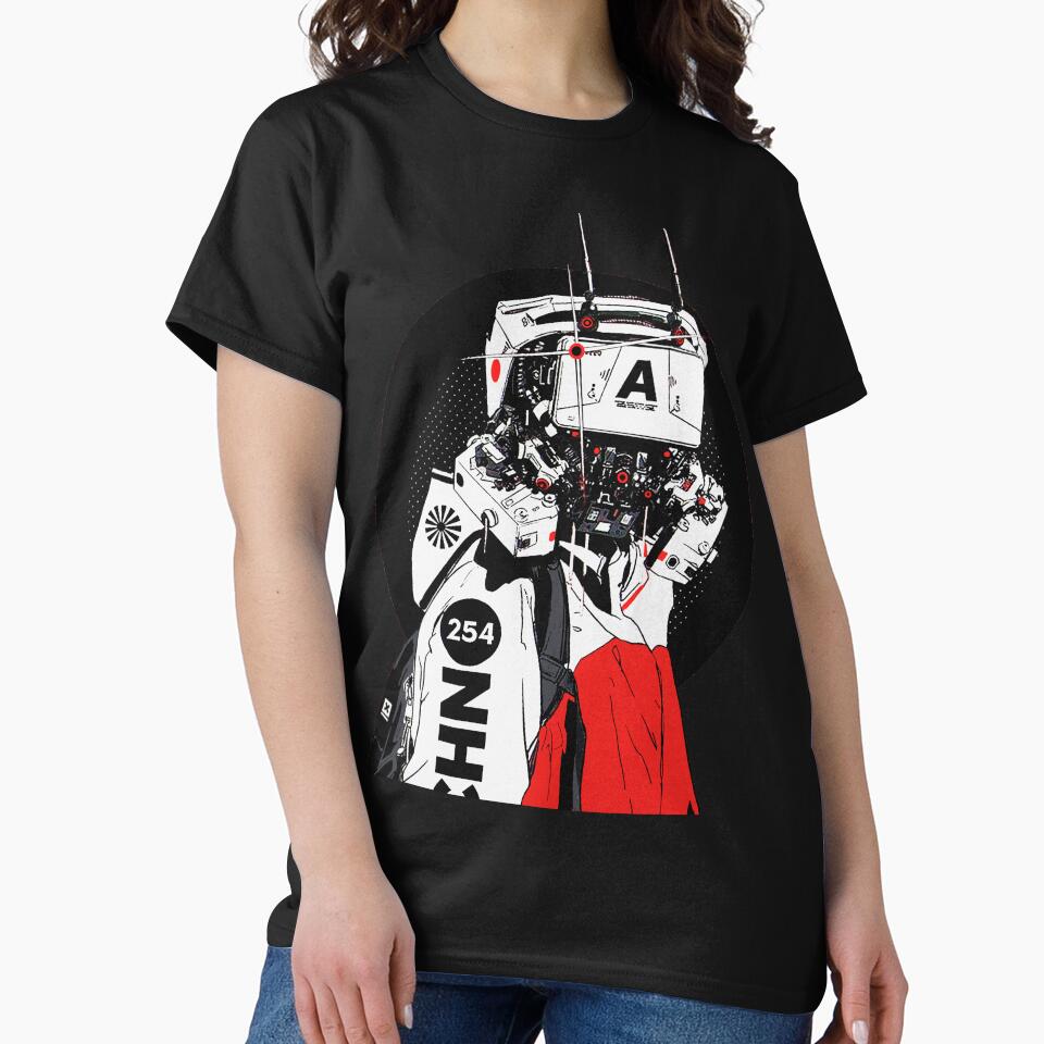 Cyberpunk Mecha Cyborg Vaporwave Modern Urban Style by OWLvision33 T-Shirts, Hoodie, Sweatshirt | BlankRebels.com (Image 2)