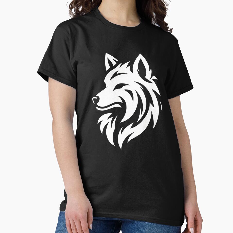 Lone Wolf Silhoutte| Wild Animals Silhoutte | Silhoutte Animals by SnuggleSafari T-Shirts, Hoodie, Sweatshirt (Image 2)