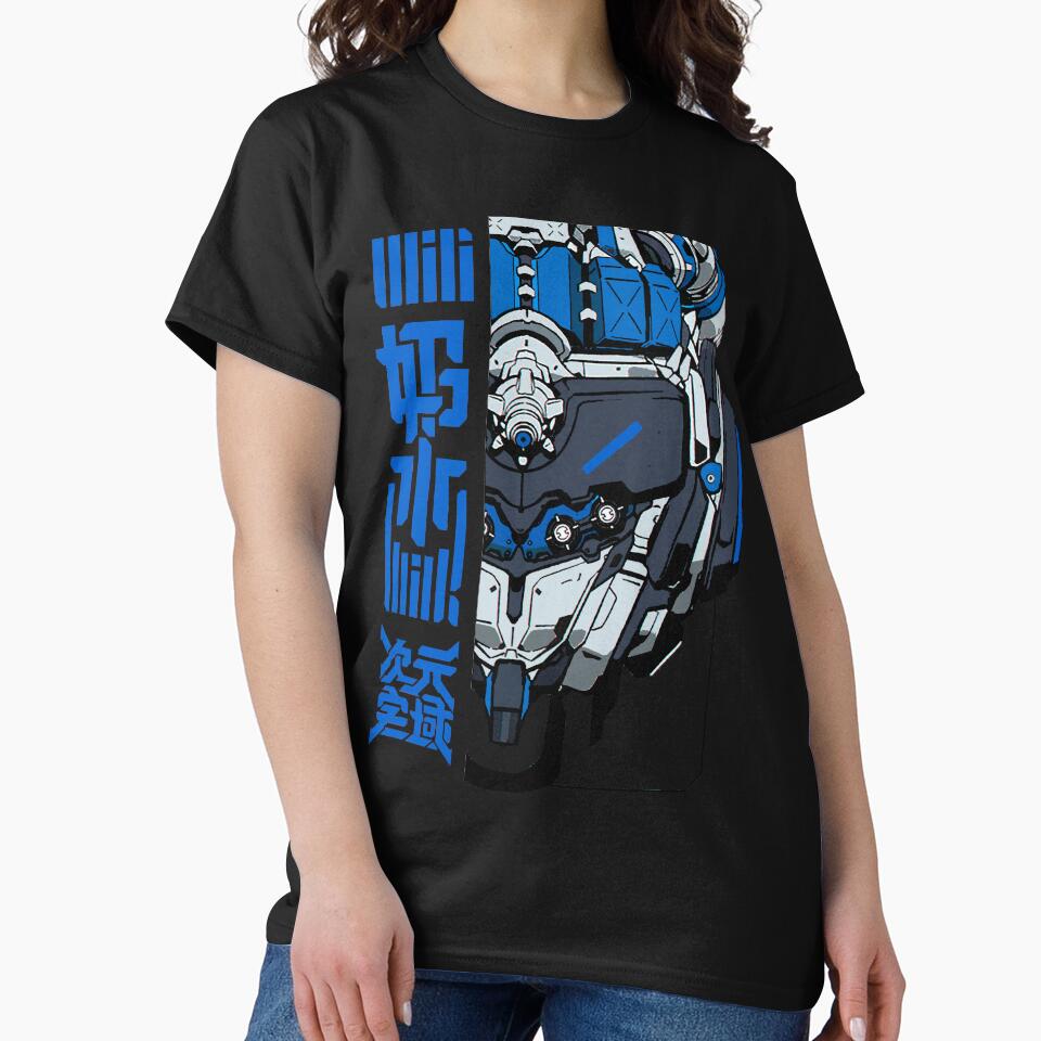 Cyberpubk Robot Japanese Vaporwave Urban Modern Style by OWLvision33 T-Shirts, Hoodie, Sweatshirt | BlankRebels.com (Image 2)