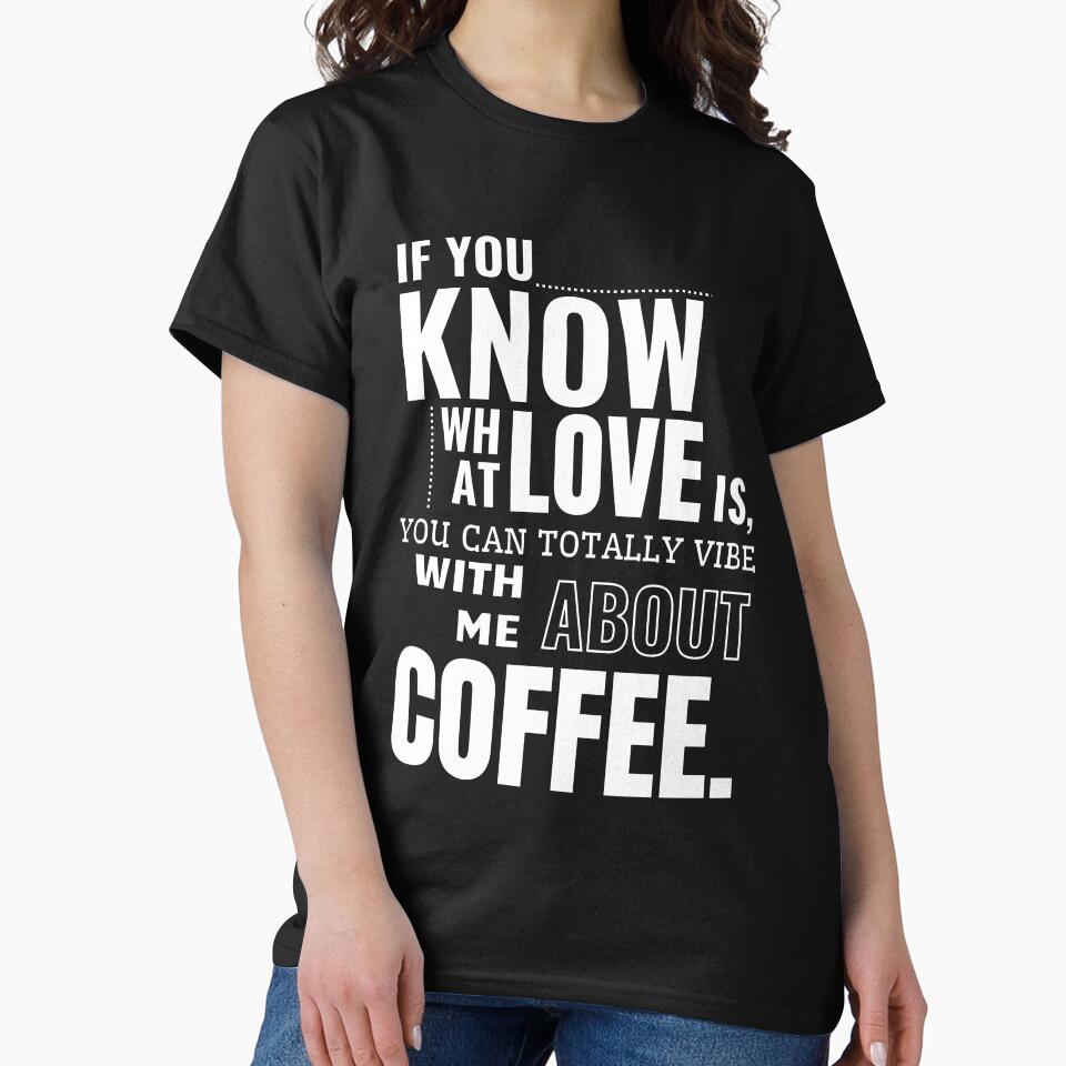 White Canvas of Love and Coffee by SplashTastic T-Shirts, Hoodie, Sweatshirt | BlankRebels.com (Image 2)