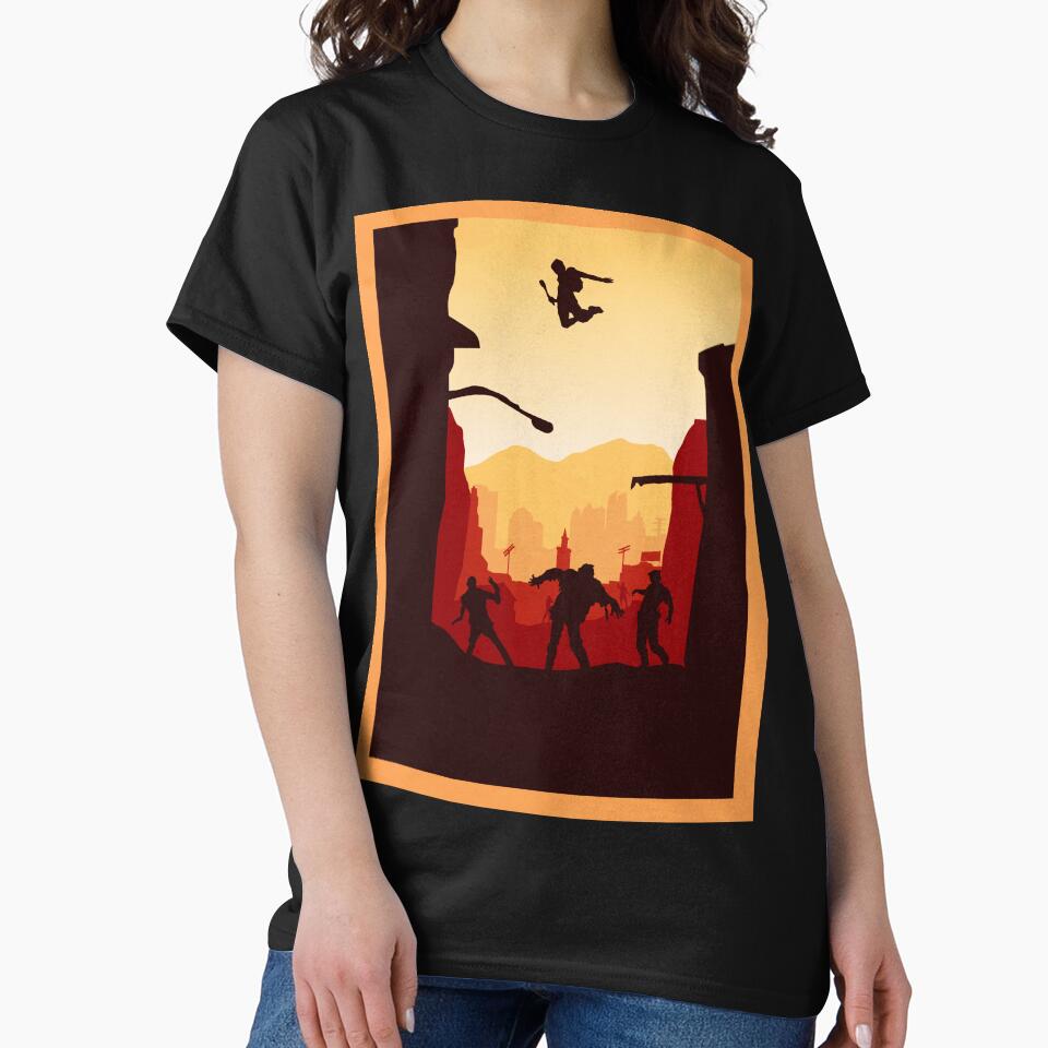 Dying Light - Minimalist Travel Style - Video Game Art by PopCultArcade T-Shirts, Hoodie, Sweatshirt (Image 2)