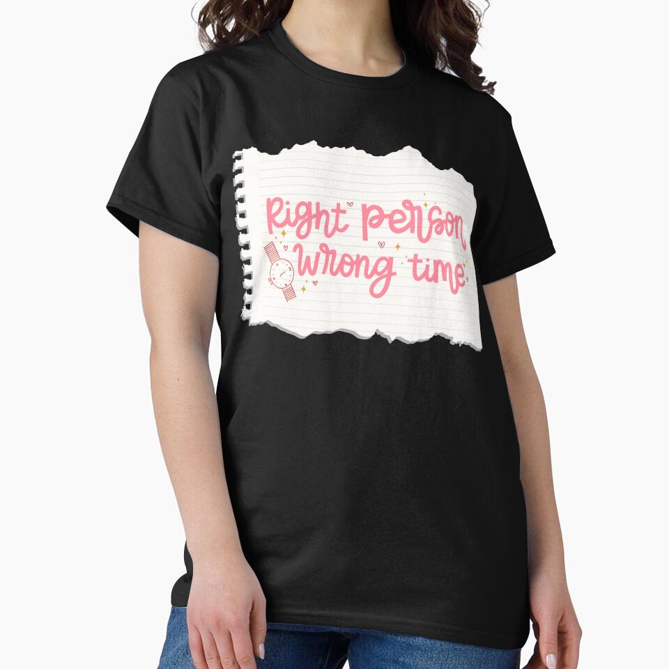 Right Person Wrong Time Romance Trope by CaitlinCherise T-Shirts, Hoodie, Sweatshirt | BlankRebels.com (Image 2)