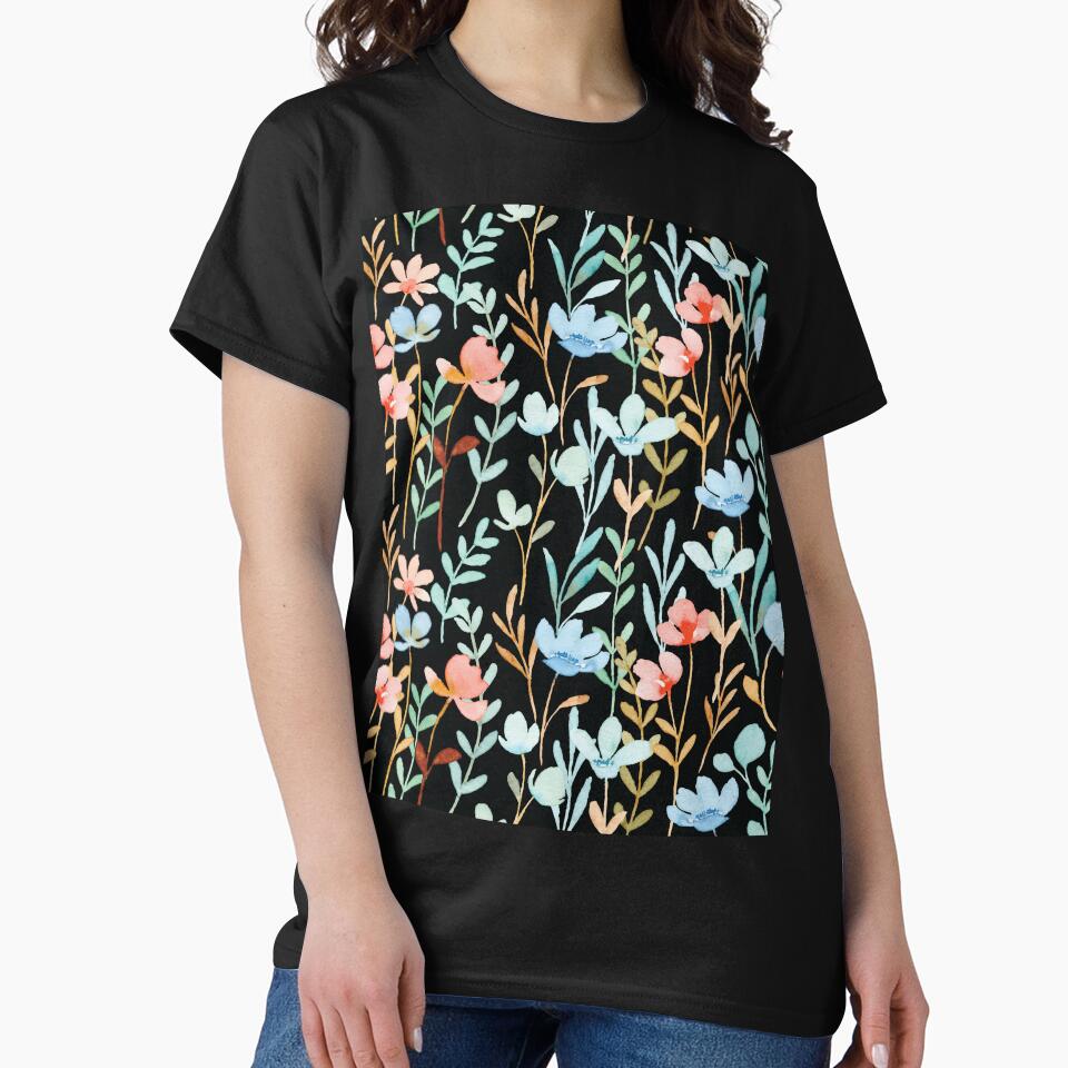 Wild Floral Pattern T-Shirts, Hoodie, Sweatshirt