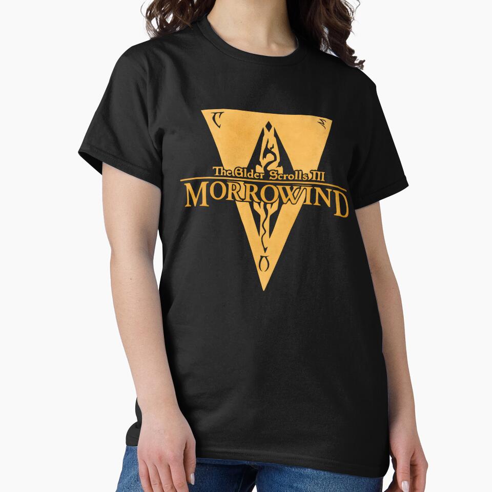 Morrowind Logo by My Artprintz T-Shirts, Hoodie, Sweatshirt | BlankRebels.com (Image 2)