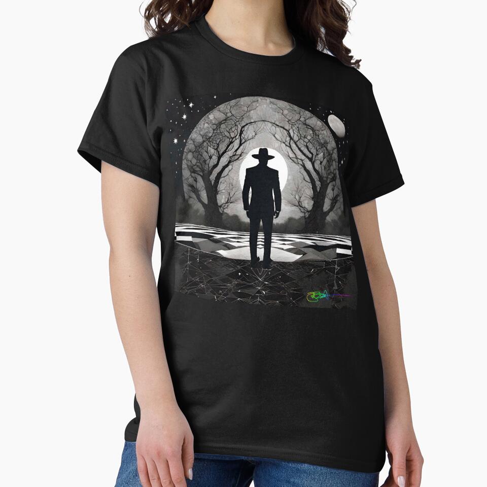 Haunted Dark Worlds  - Magical Odyssey 75 by AI Crypto Warlord T-Shirts, Hoodie, Sweatshirt | BlankRebels.com (Image 2)