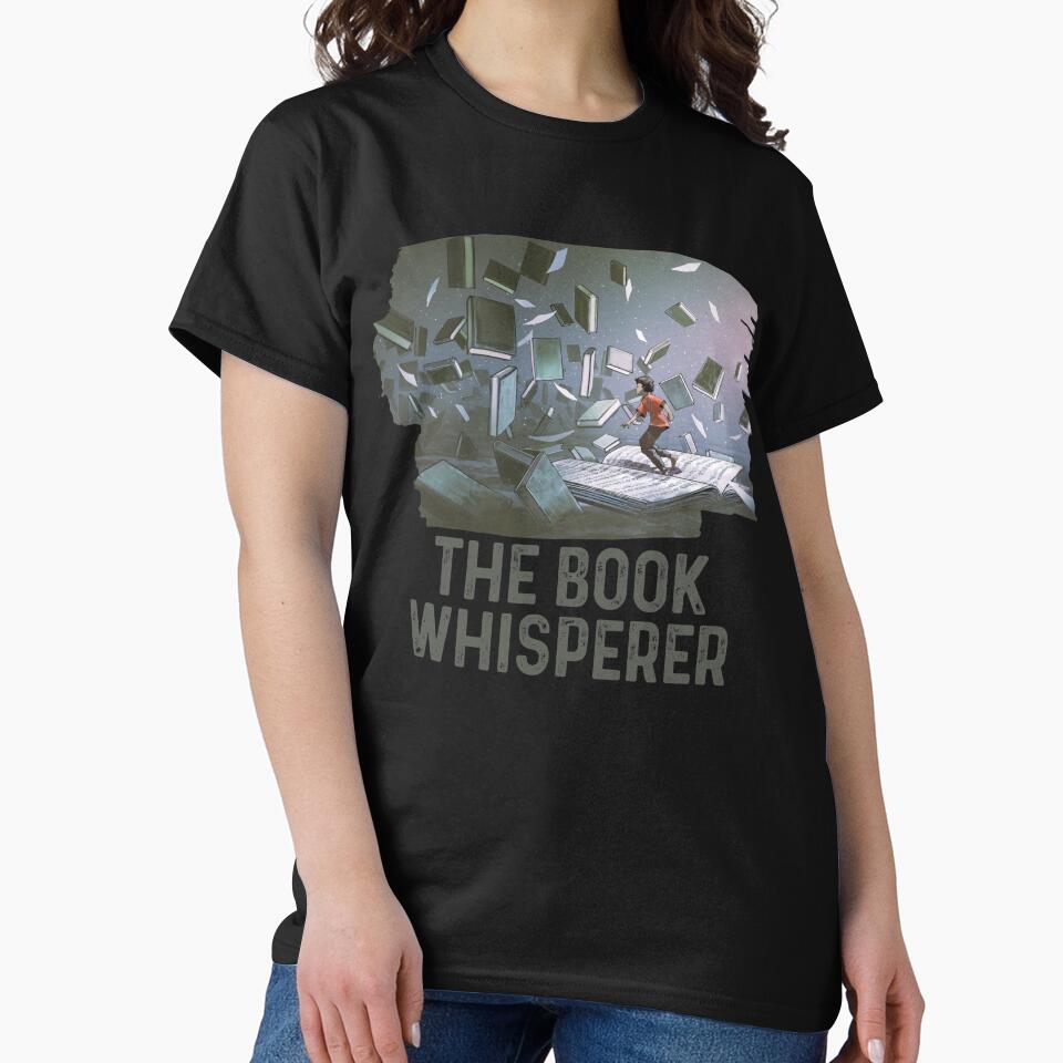 The Book Whisperer by MintaApparel T-Shirts, Hoodie, Sweatshirt | BlankRebels.com (Image 2)