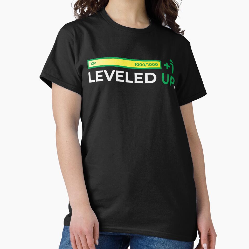 Leveled UP by FreshCorner T-Shirts, Hoodie, Sweatshirt | BlankRebels.com (Image 2)