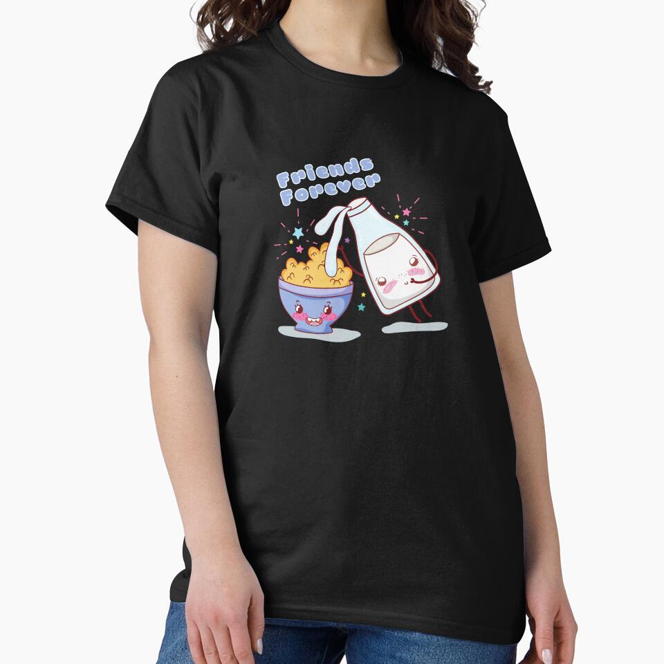 Friends Forever Kawaii Food Kawaii Breakfast T-Shirts, Hoodie, Sweatshirt
