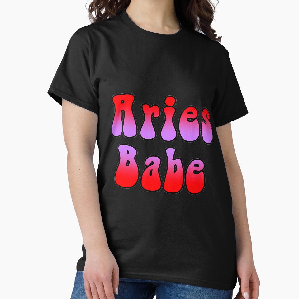 Aries Babe by DarbyFeeney T-Shirts, Hoodie, Sweatshirt | BlankRebels.com (Image 2)