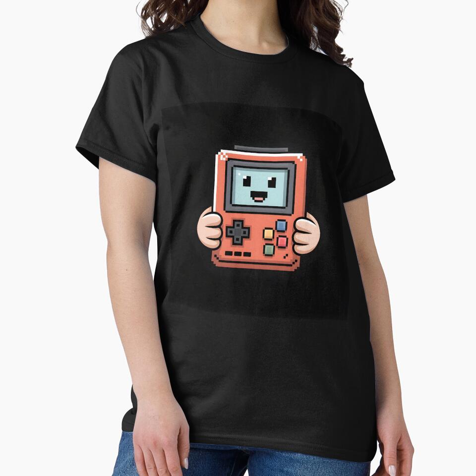 Cute Retro Gamer Cartoon Old School Gaming Shirt by Viktorio Art Shop Hoodie, Sweatshirt | BlankRebels.com (Image 2)