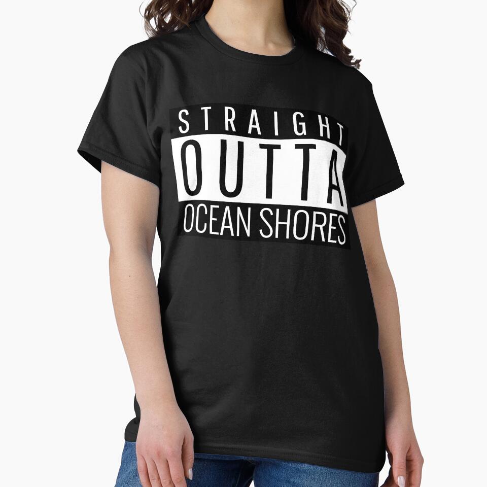 Straight Outta Ocean Shores New South Wales by Teelogic T-Shirts, Hoodie, Sweatshirt | BlankRebels.com (Image 2)