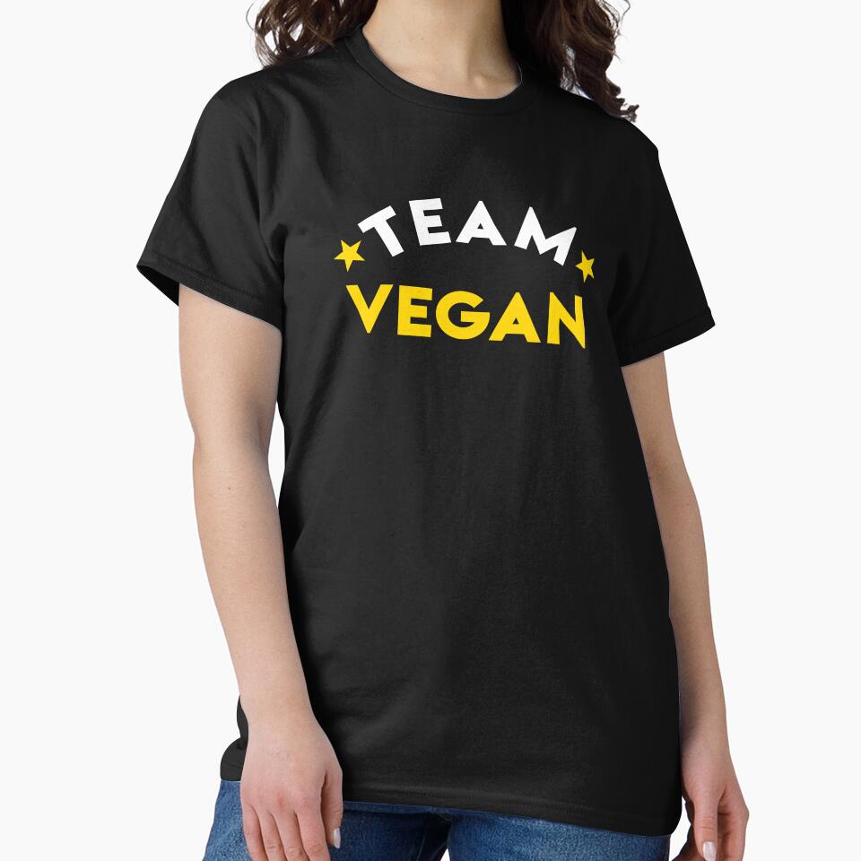Team Vegan TShirt by geekySlicks Hoodie, Sweatshirt | BlankRebels.com (Image 2)