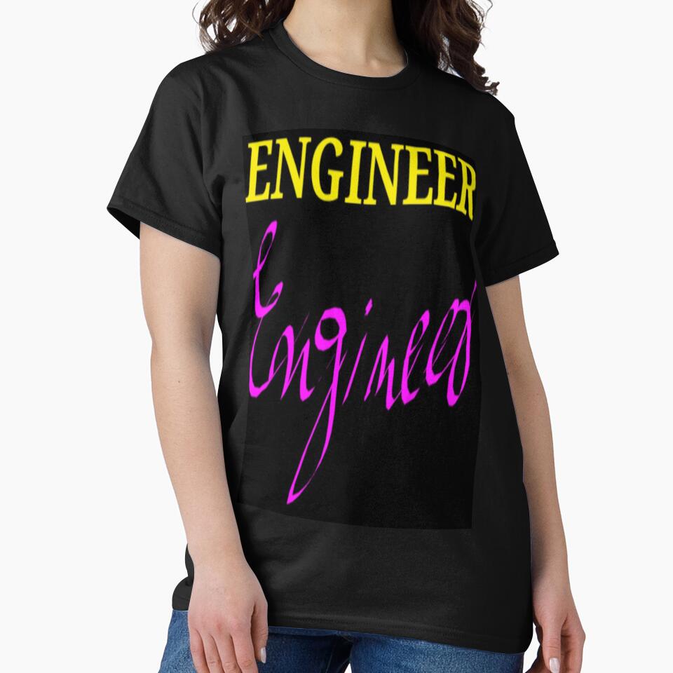 Engineer by AwesomeDigiShop T-Shirts, Hoodie, Sweatshirt | BlankRebels.com (Image 2)