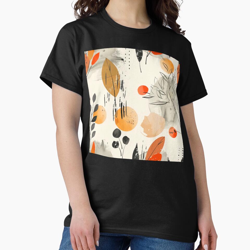 Boho-Style Casual-Sophisticated Earth Tones Abstract Designs by DEC02