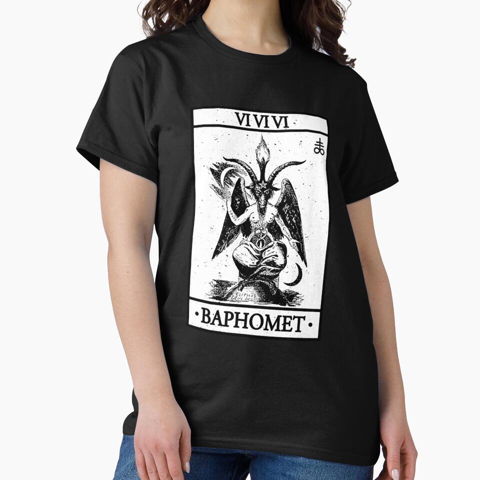 BAPHOMET TAROT CARD by taaddison50 T-Shirts, Hoodie, Sweatshirt | BlankRebels.com (Image 2)