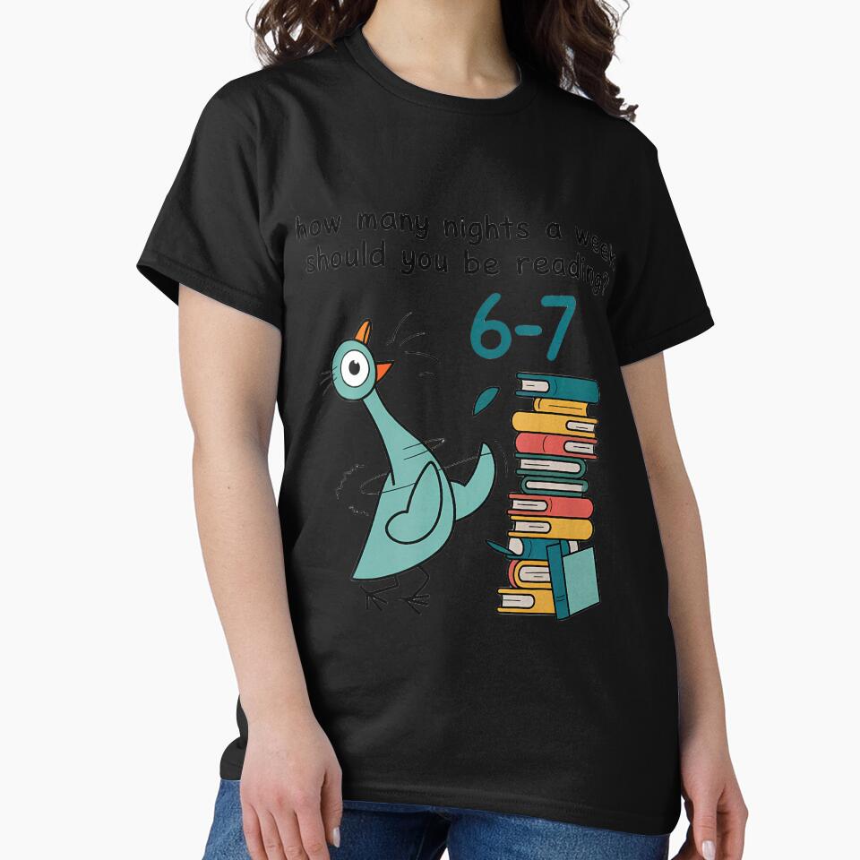How Many Nights A Week Should You Be Reading 6-7 by vaharisanic T-Shirts, Hoodie, Sweatshirt | BlankRebels.com (Image 2)