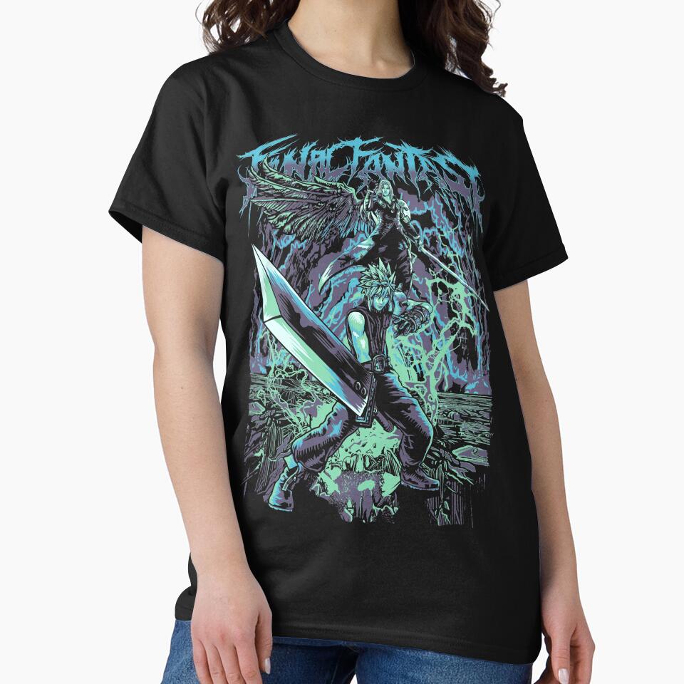 Final Fantasy Fan Art by Moth Punch T-Shirts, Hoodie, Sweatshirt | BlankRebels.com (Image 2)