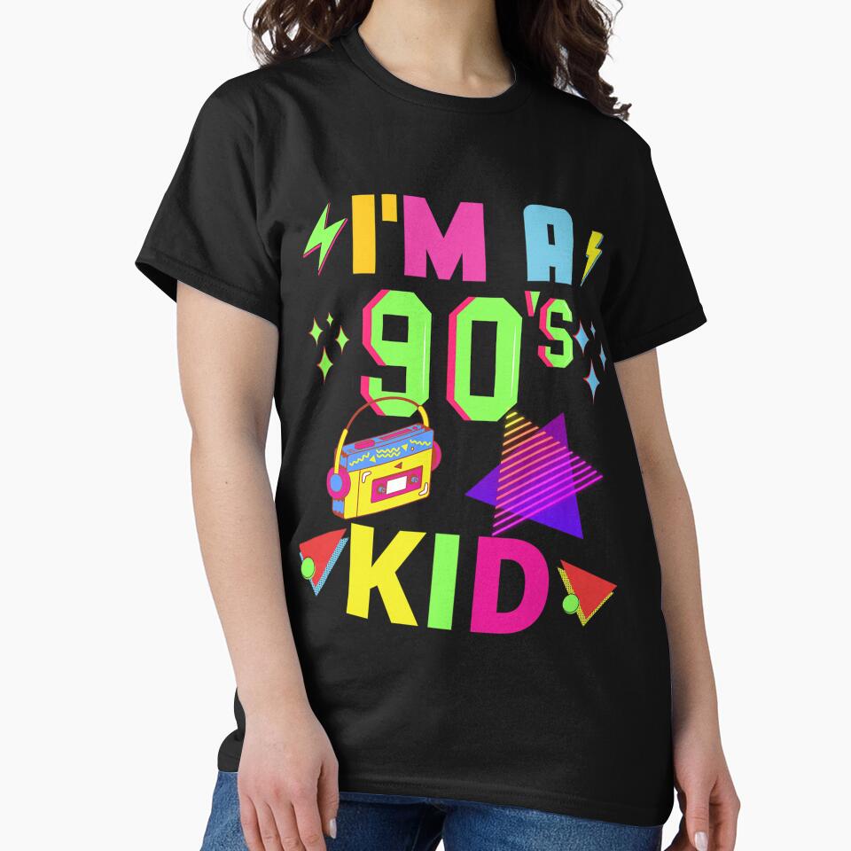 I'M A 90S Kid by intentioncorre T-Shirts, Hoodie, Sweatshirt | BlankRebels.com (Image 2)