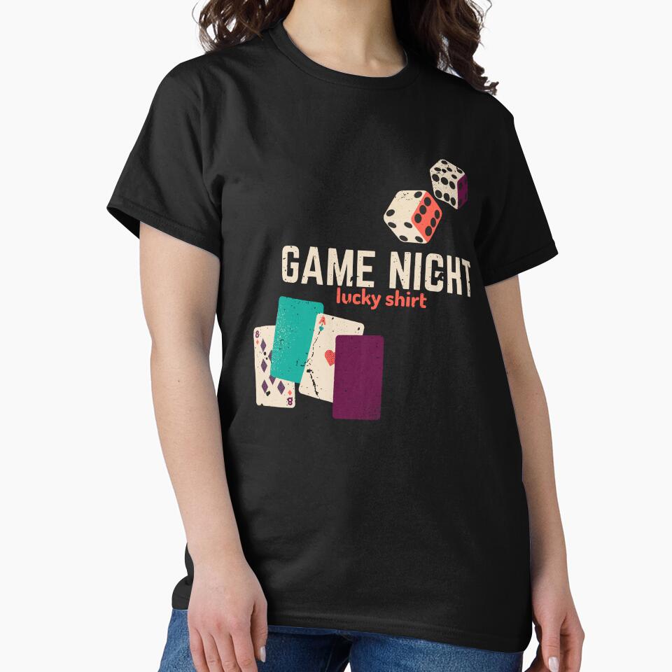 Game Night Lucky by diip T-Shirts, Hoodie, Sweatshirt | BlankRebels.com (Image 2)
