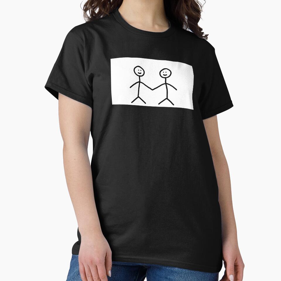 Perfect Couple Stick Figures Meme by Altohombre T-Shirts, Hoodie, Sweatshirt | BlankRebels.com (Image 2)