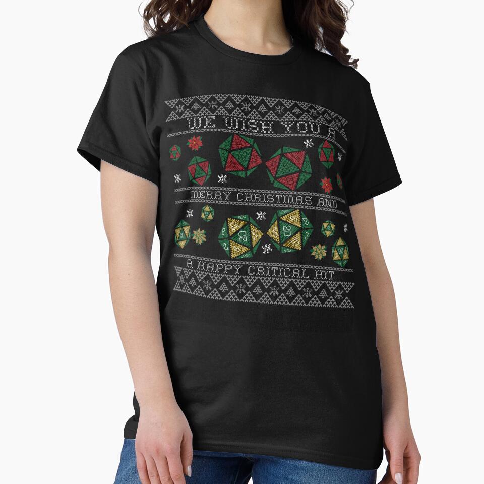 RPG Lover Ugly Christmas Sweater by alancrapopod T-Shirts, Hoodie, Sweatshirt | BlankRebels.com (Image 2)