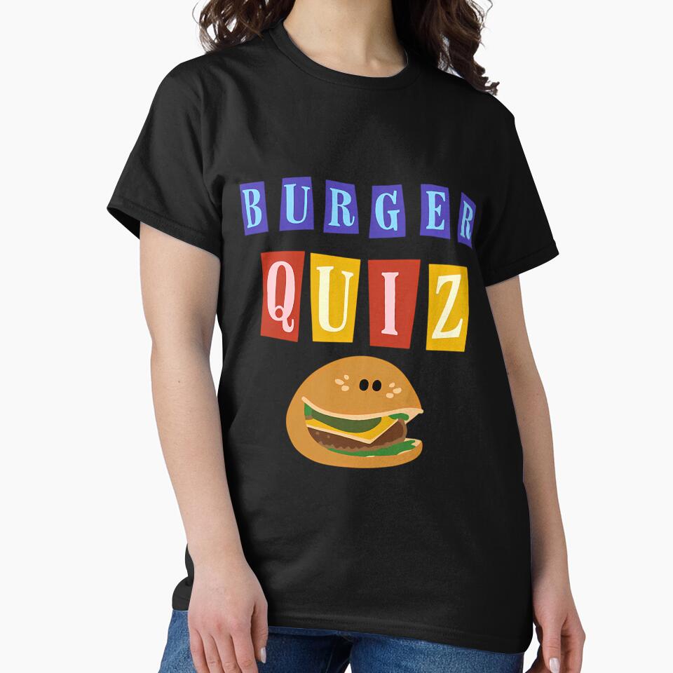 Burger Quizz New Logo by Amro Abdelhamid T-Shirts, Hoodie, Sweatshirt | BlankRebels.com (Image 2)